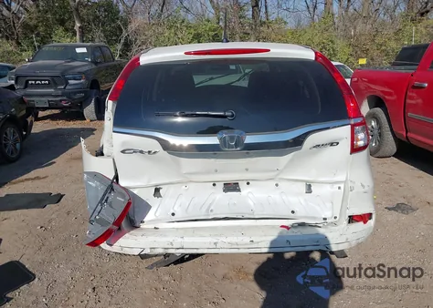 2016 Honda Cr-V Se from USA, damaged, VIN 5J6RM4H43GL121053